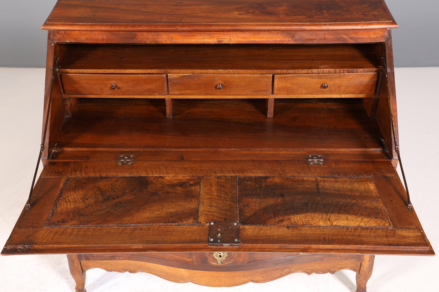 Beeindruckender Barock Sekretär Biedermeier Kommode um 1810 Louis Seize Schreibkommode Büroschrank