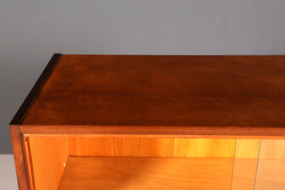 G142 Finish Wunderschöne Mid Century Vitrine Vintage Regal Retro Bücherregal VEB Bookshelf