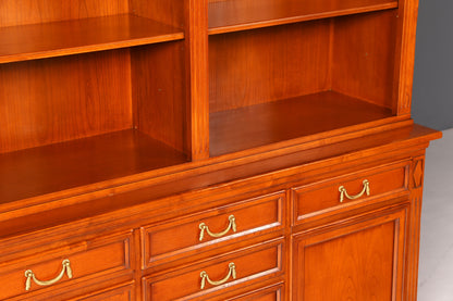 G144 Finish cm SELVA Wunderschönes Englisches Bücherregal Eibe Antik Regal Bookshelf Buchablage 60s