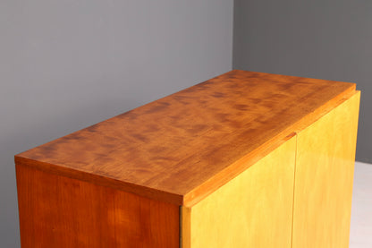 Mid Century Schrank 60er Jahre Wäscheschrank Aktenschrank Kommode Vintage Holz