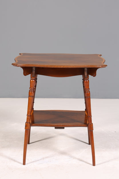 Wunderschöner Englischer Tisch Beistelltisch Holz Ablagetisch Chippendale Tisch