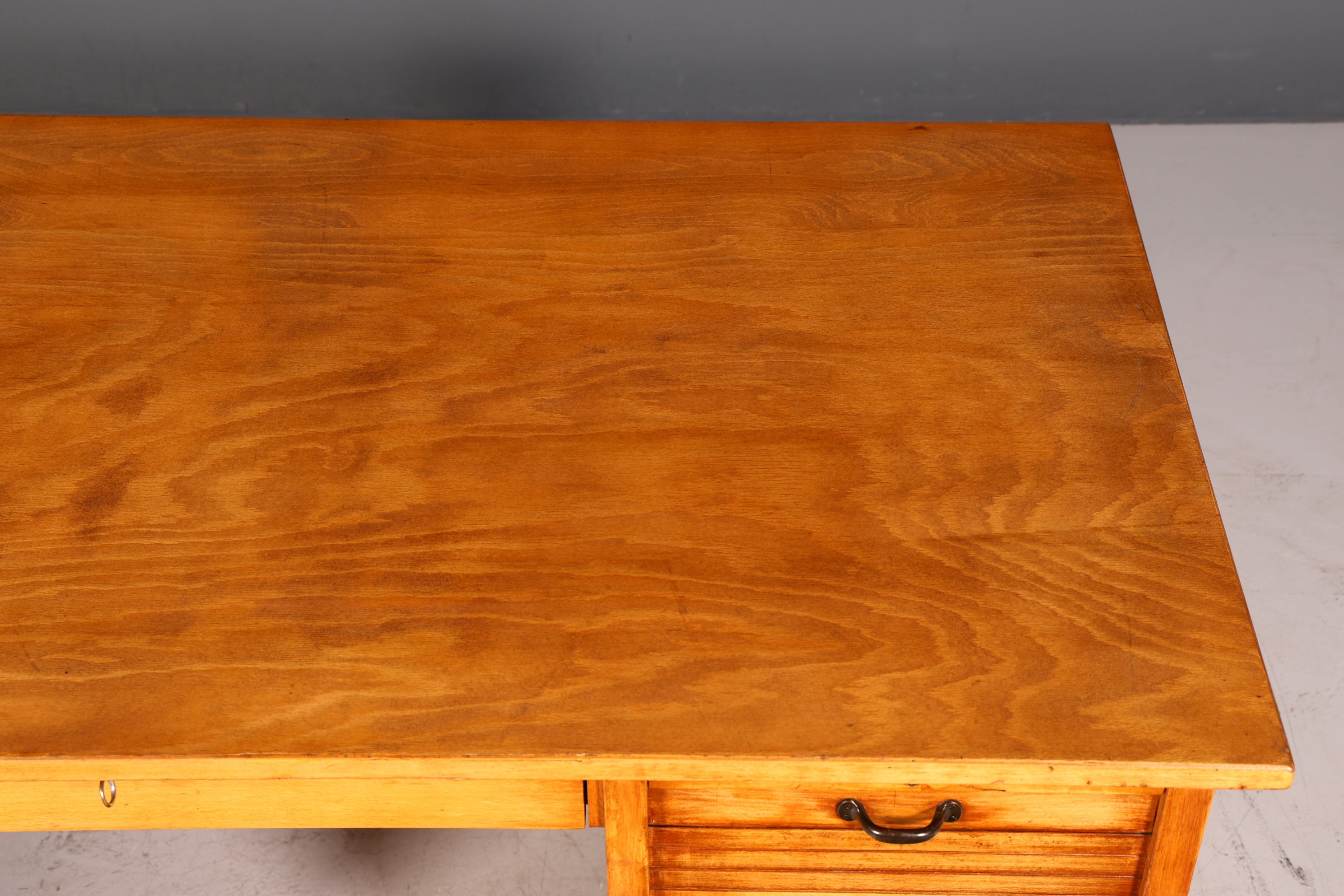 G148 Finish cm Wunderschöner Mid Century Schreibtisch Danish Design Bürotisch 60er Jahre Office Table