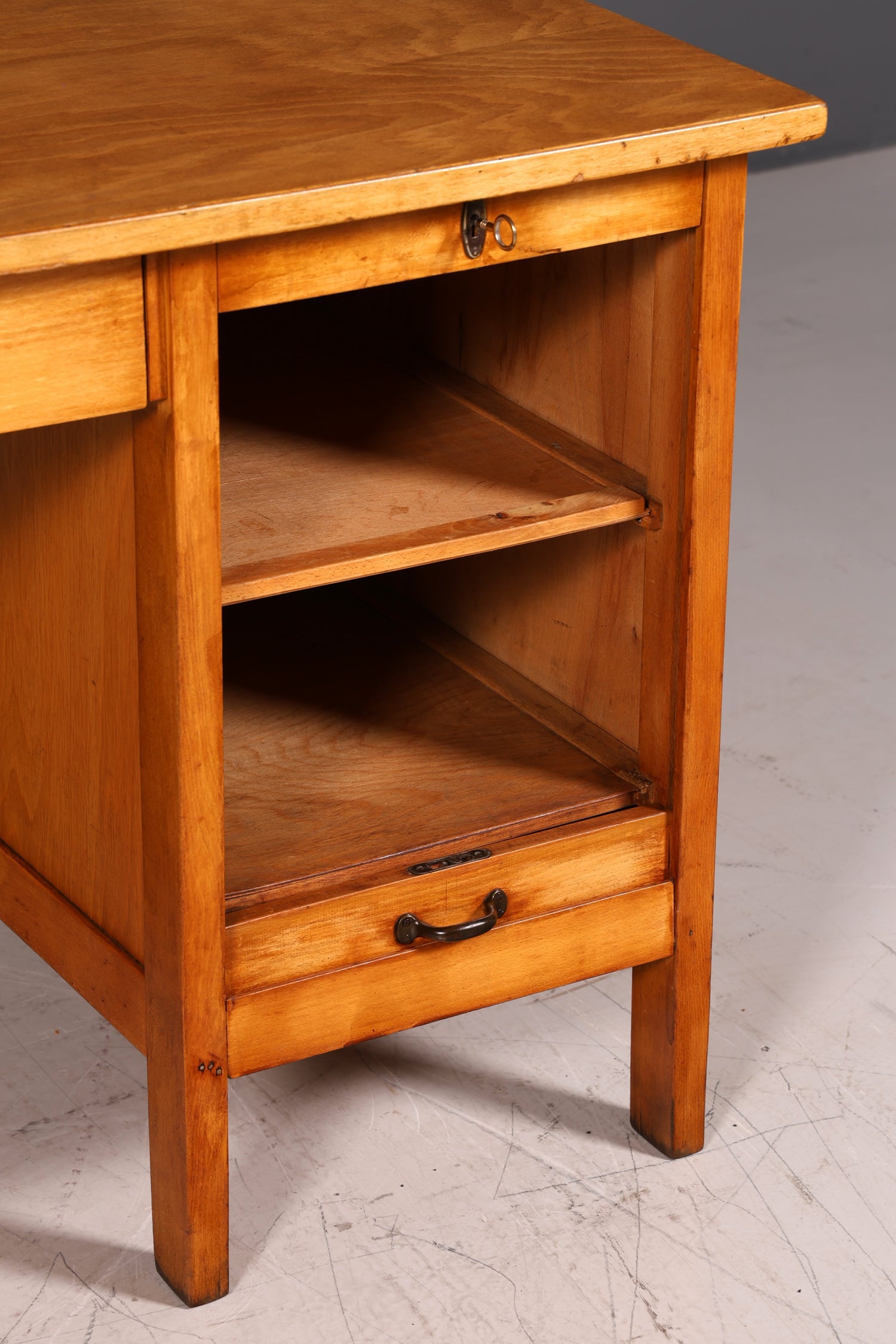 G148 Finish cm Wunderschöner Mid Century Schreibtisch Danish Design Bürotisch 60er Jahre Office Table