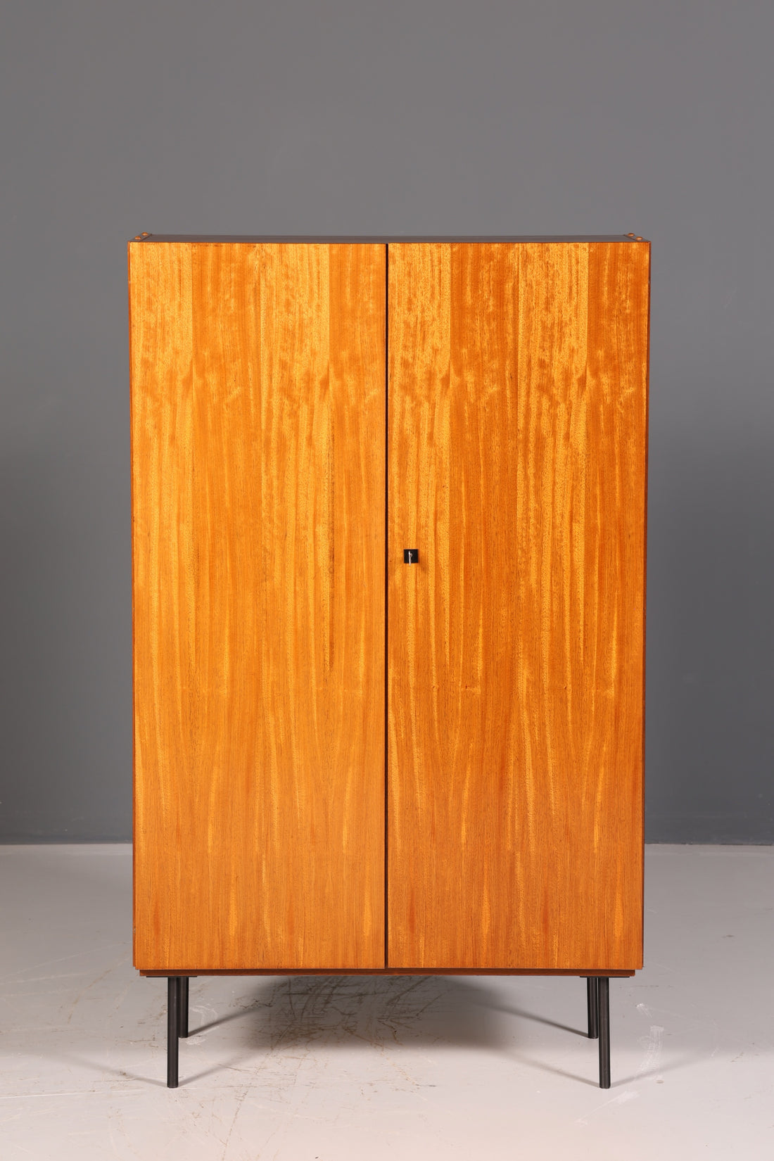 Stunning mid-century wardrobe, vintage cabinet, retro linen cupboard, hallway wardrobe, 1960s wood