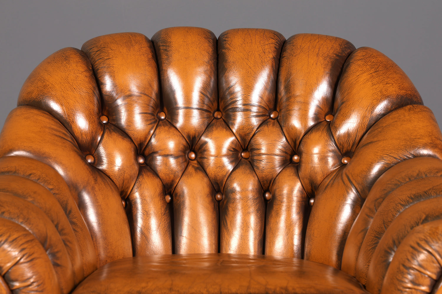 G152 Finish cm Stilvoller Original Chesterfield Sessel Englischer Armlehnsessel Englisch Herrensessel (Kopie)