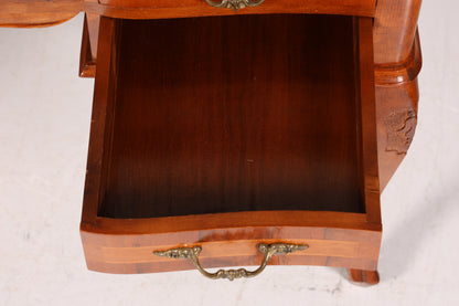 Wunderschöner Chippendale Schreibtisch echt Holz Antik Stil Bürotisch Barock Stil Office Desk