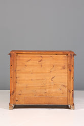 Wunderschöne Gründerzeit Kommode Louis Philippe Nussbaum Schubladen Kommode Sideboard um 1880