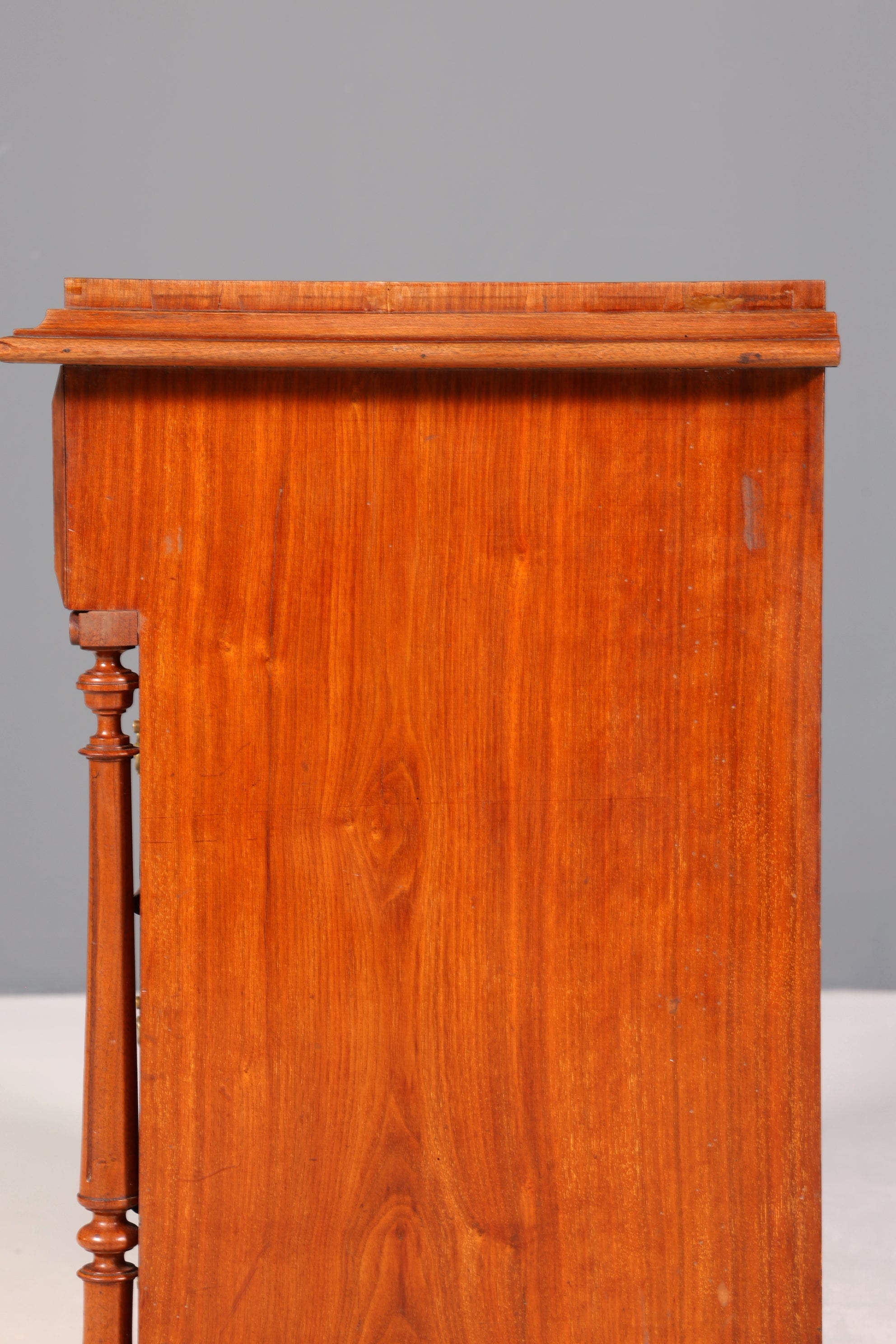 Wunderschöne Gründerzeit Kommode Louis Philippe Nussbaum Schubladen Kommode Sideboard um 1880