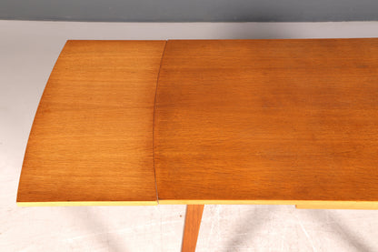 Schlichter Mid Century Esstisch ausziehbarer Vintage Tisch Retro Küchentisch
