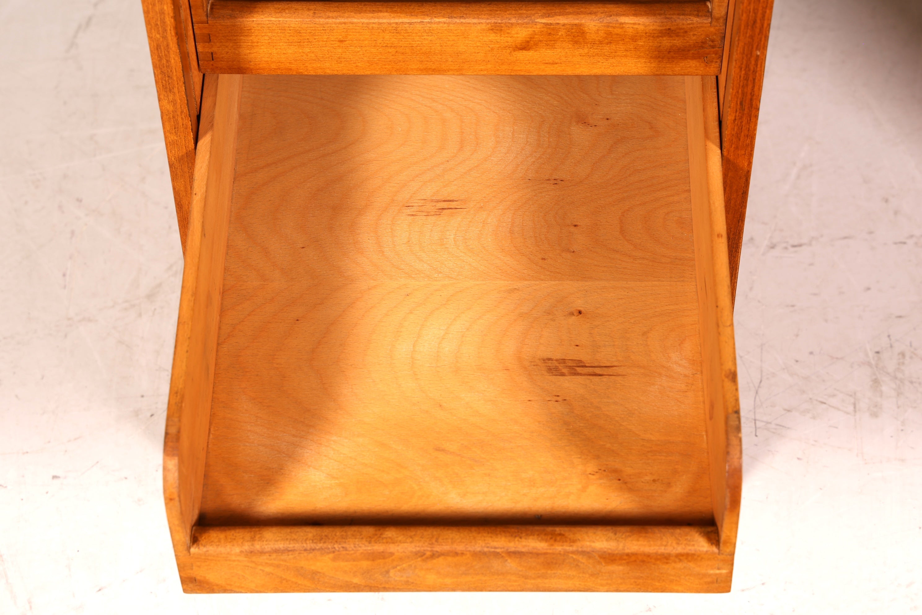 Wunderschöner Bauhaus Rollladen Schreibtisch Mid Century echt Holz Bürotisch Office Table