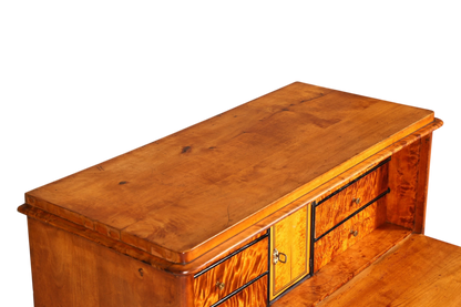 Wunderschöner Biedermeier Sekretär Gründerzeit Vertiko Antik Kommode Schreibkommode