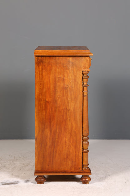 Wunderschönes Gründerzeit Vertiko Louis Philippe Kommode um 1880 Schubladenkommode Chiffoniere