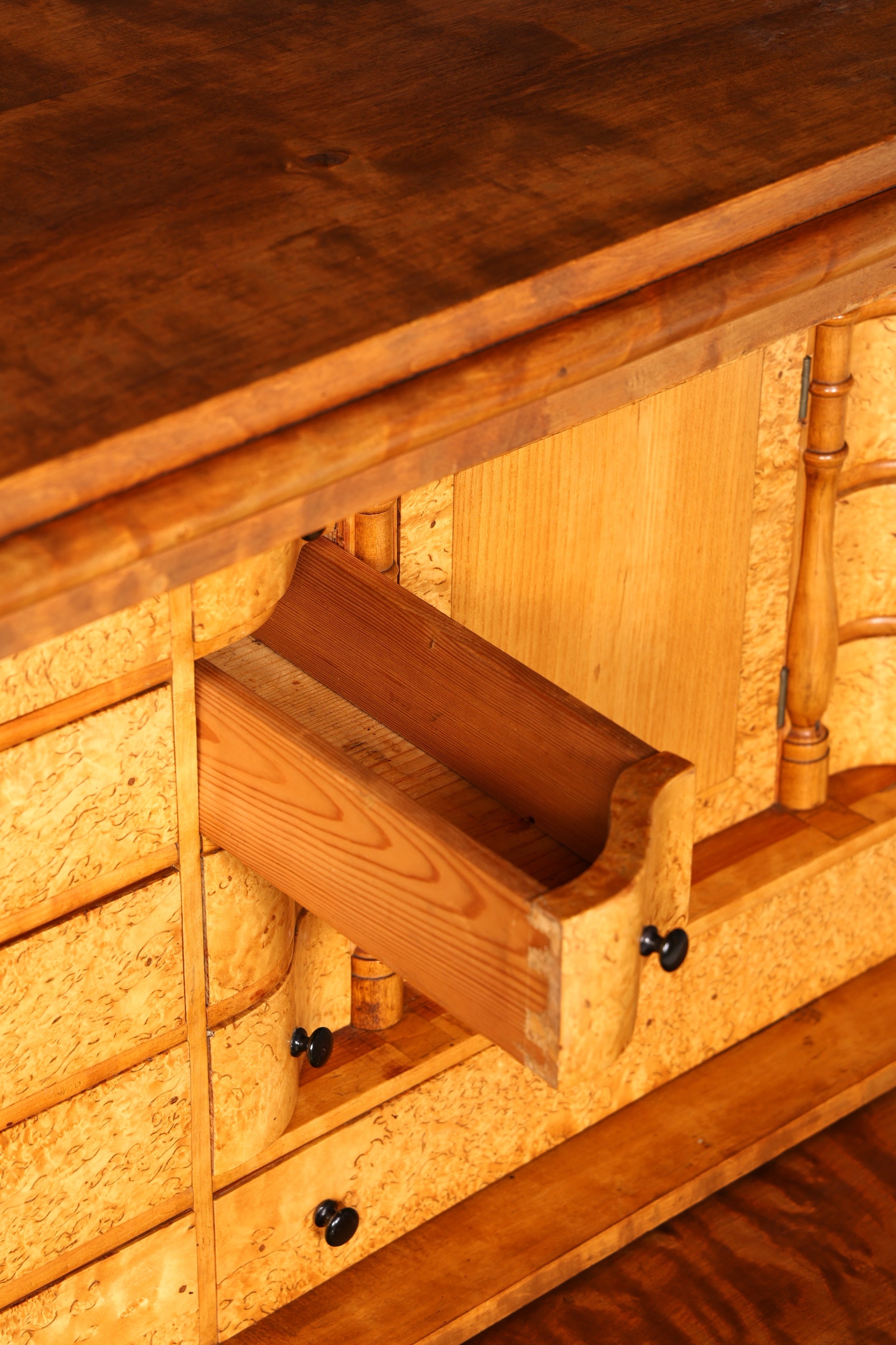 Traumhafter Sekretär im Biedermeier Stil um 1930 Schreibmöbel echt Holz Vertiko Kommode Schubladenkommode