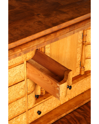 Traumhafter Sekretär im Biedermeier Stil um 1930 Schreibmöbel echt Holz Vertiko Kommode Schubladenkommode