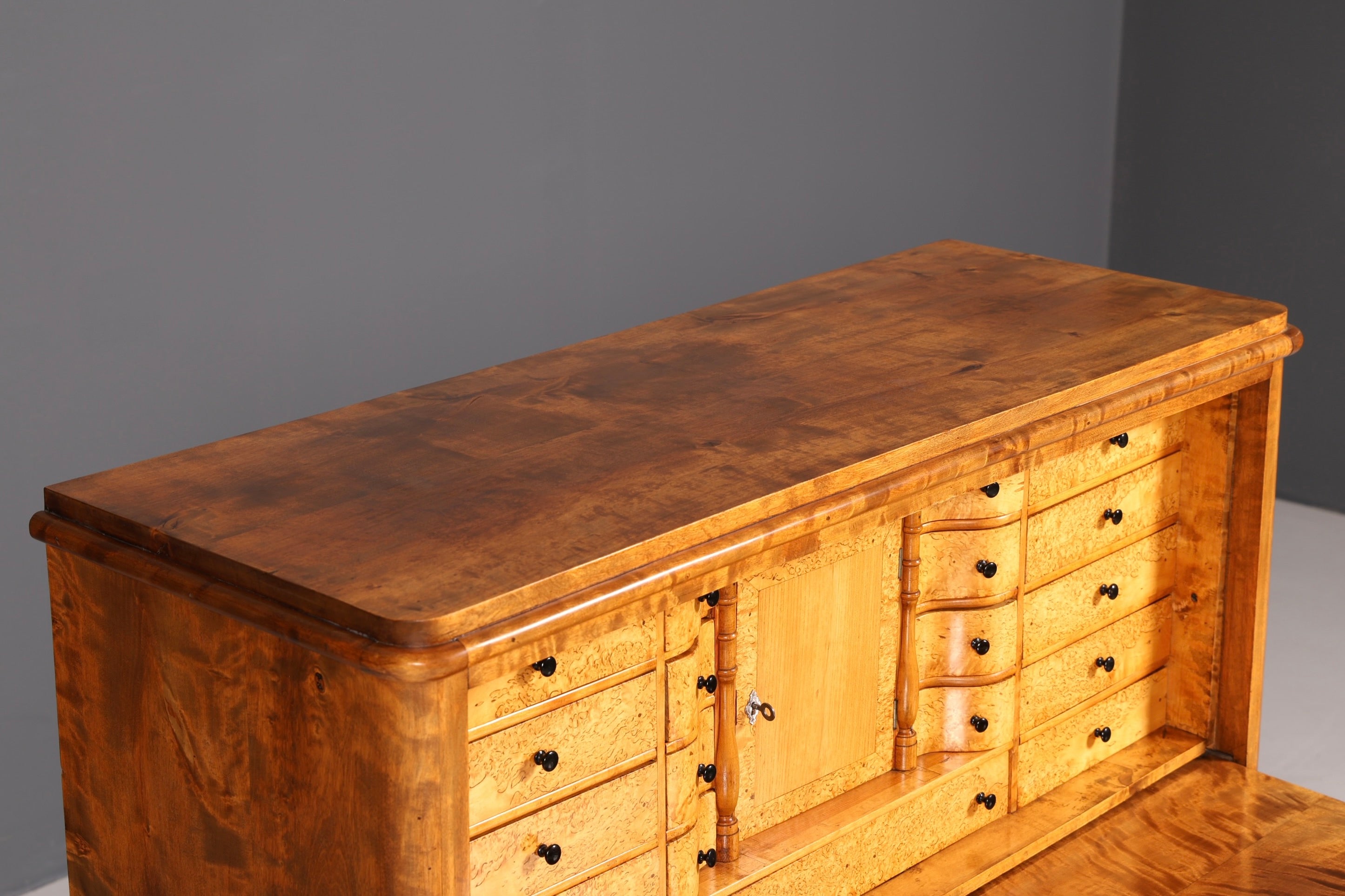 Traumhafter Sekretär im Biedermeier Stil um 1930 Schreibmöbel echt Holz Vertiko Kommode Schubladenkommode