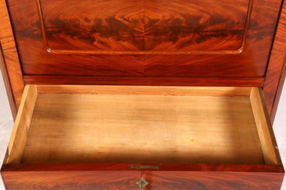 Beeindruckender Louis Philippe Sekretär um 1880 Gründerzeit Antik Schrank Chiffoniere