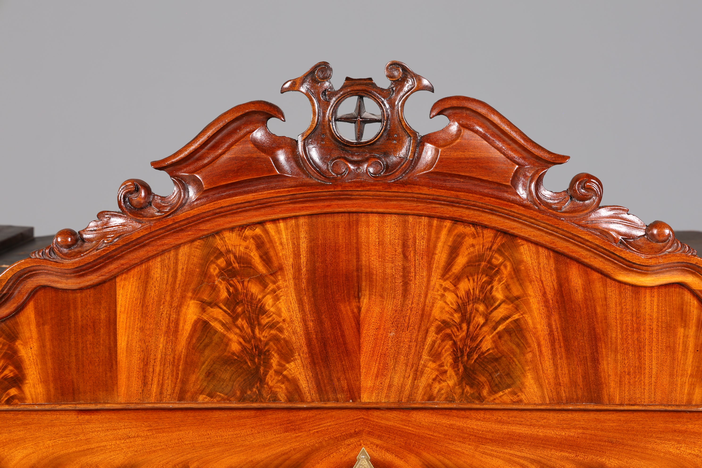 Beeindruckender Louis Philippe Sekretär um 1880 Gründerzeit Antik Schrank Chiffoniere