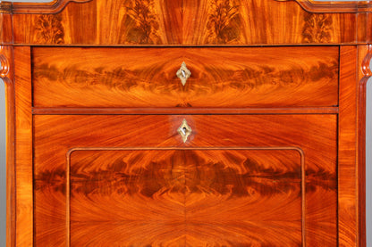 Beeindruckender Louis Philippe Sekretär um 1880 Gründerzeit Antik Schrank Chiffoniere