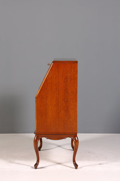 Edler Sekretär Chippendale Stil Antik um 1940 Büro Barock Stil Kommode Schreibkommode