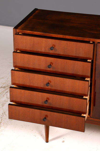 Traumhaftes Mid Century Sideboard Vintage TV Kommode 60er Schrank Flurkommode Retro