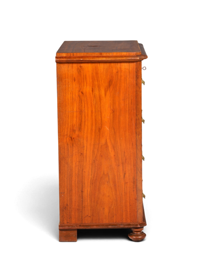 Wunderschöne Gründerzeit Kommode Louis Philippe Nussbaum Schubladenkommode Sideboard um 1880