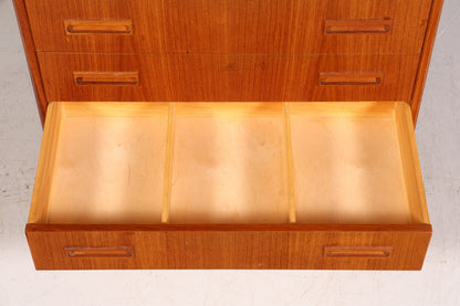 Wunderschöne Mid Century Kommode Vintage Teak Holz Vertiko Danish Design Schrank Schubladenkommode