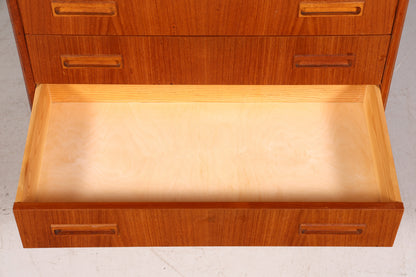 Wunderschöne Mid Century Kommode Vintage Teak Holz Vertiko Danish Design Schrank Schubladenkommode
