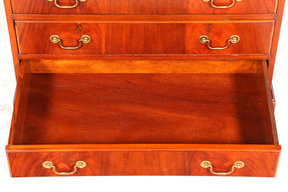 Stilvoller Englischer Sekretär Büro Aufsatzsekretär Antik 60s Vitrinen Schrank UK