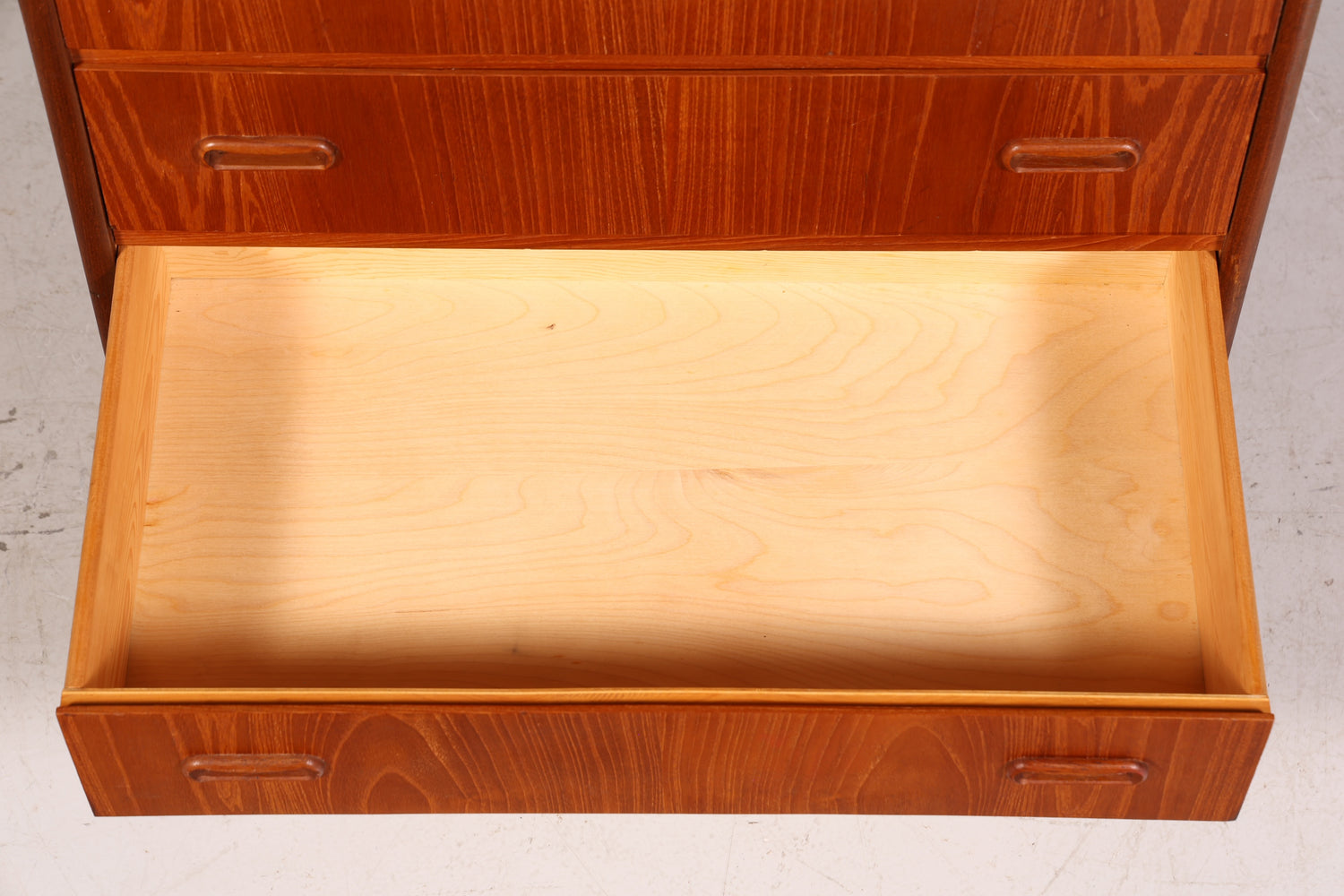 Wunderschöne Mid Century Kommode Retro Teak Holz Danish Design Vertiko 60s 70s Schrank Schubladenkommode