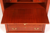 Stilvoller Sekretär im Englischen Stil Büro Vertiko Kommode Mahagoni Schreibkommode