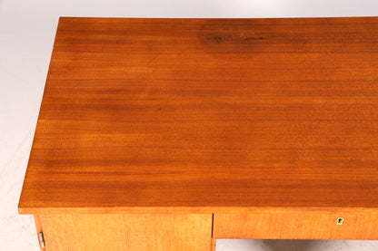 Wunderschöner Mid Century Schreibtisch Danish Design Teak Holz Bürotisch Vintage Office Table