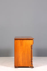 Wunderschöne Gründerzeit Kommode Louis Philippe Vertiko Nussbaum Sideboard um 1880