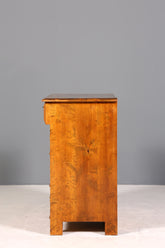Stilvolle Gründerzeit Kommode Louis Philippe Nussbaum Sideboard um 1880 Antik Schubladenkommode