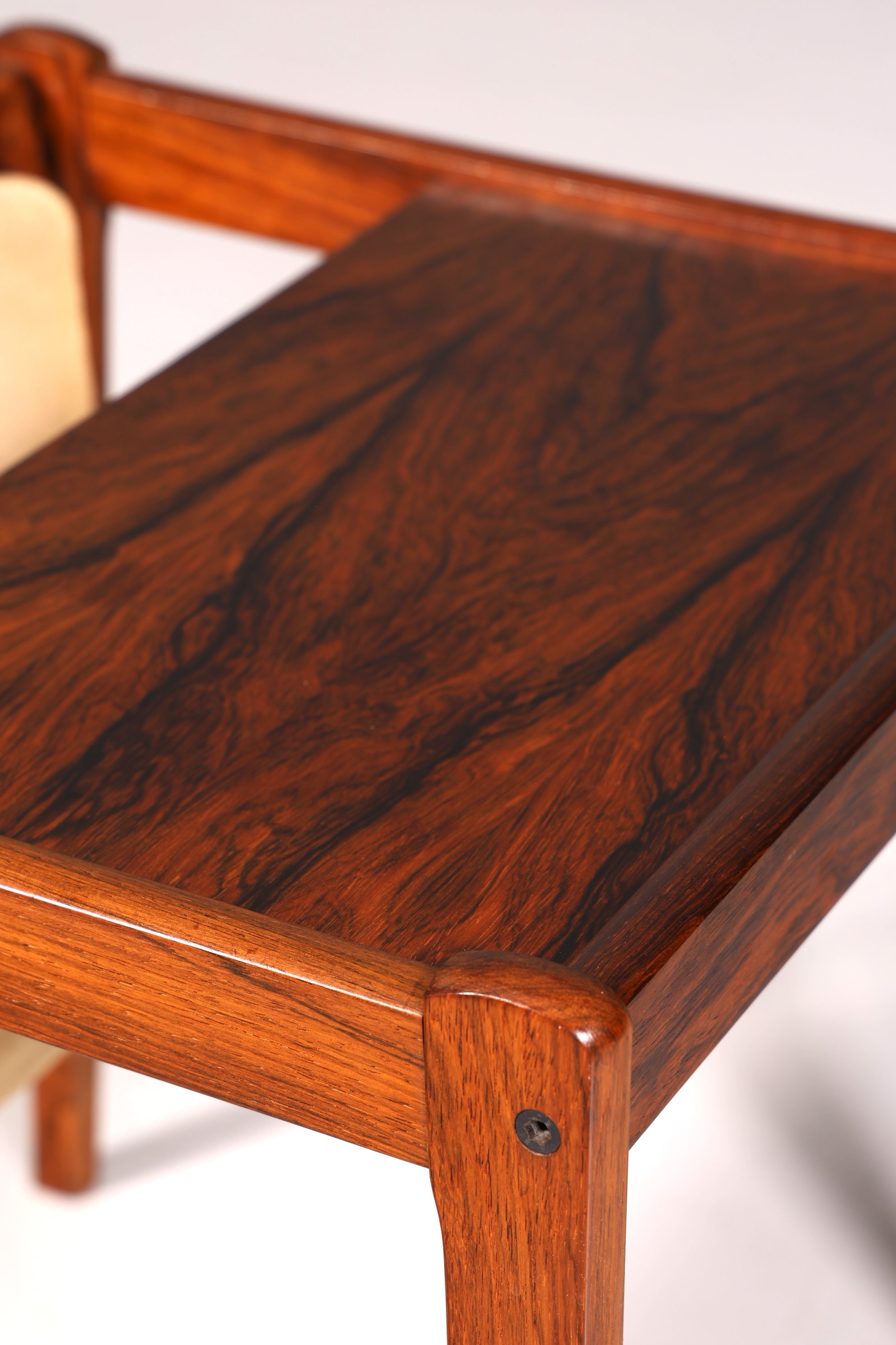 Wunderschöner Mid Century Couchtisch Brdr. Furbo Palisander Retro Ablagetisch Vintage 70er Jahre