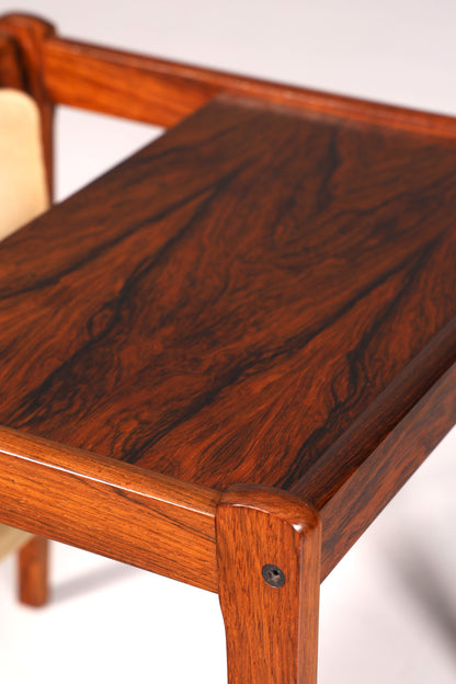 Wunderschöner Mid Century Couchtisch Brdr. Furbo Palisander Retro Ablagetisch Vintage 70er Jahre