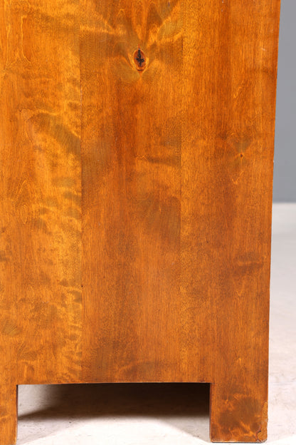 Stilvolle Gründerzeit Kommode Louis Philippe Nussbaum Sideboard um 1880 Antik Schubladenkommode