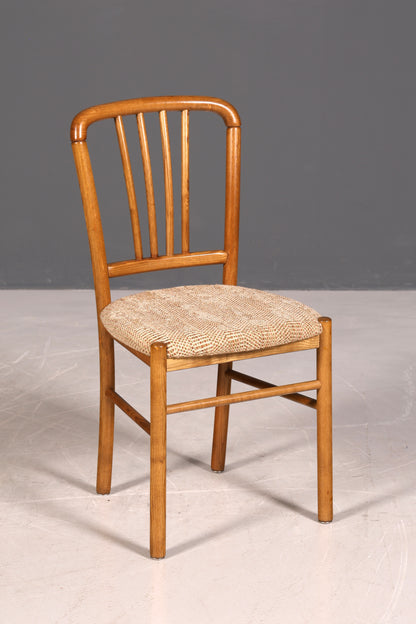 4x Schlichte Mid Century Stühle Retro Stuhlset Danish Design Küchenstühle Esszimmer Stühle