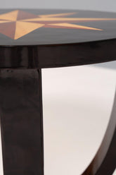 Stilvoller Art Deco Design Tisch Luxus Couchtisch Beistelltisch Stern Ablagetisch
