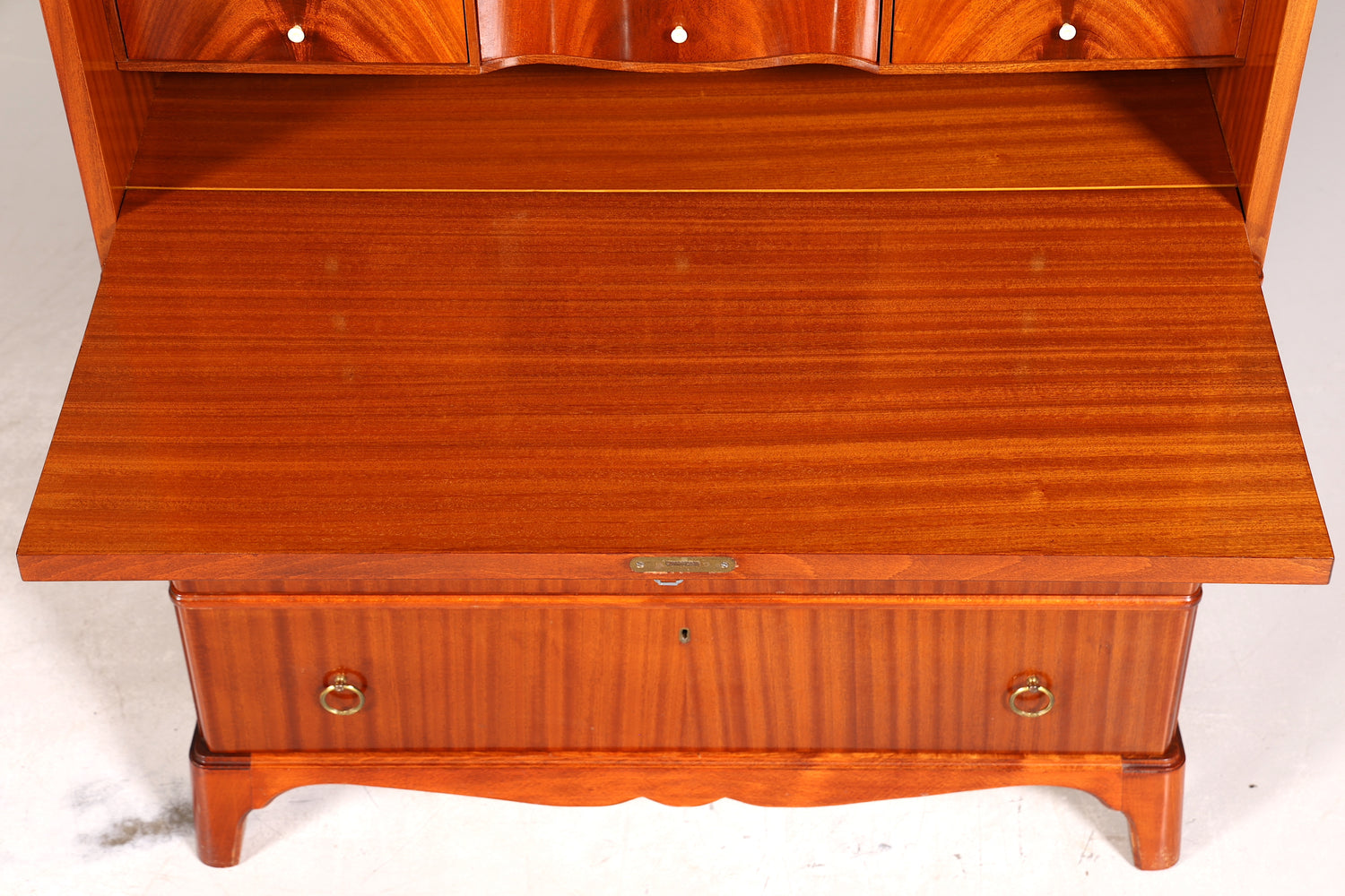 Wunderschöner Sekretär im Antik Stil Büro Kommode Art Deco Stil 50s Vertiko Schreibkommode Kommode