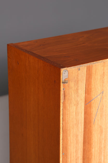 Edler Hellerau Schrank Mid Century Vintage Highboard Vertiko Wandschrank 60er Jahre