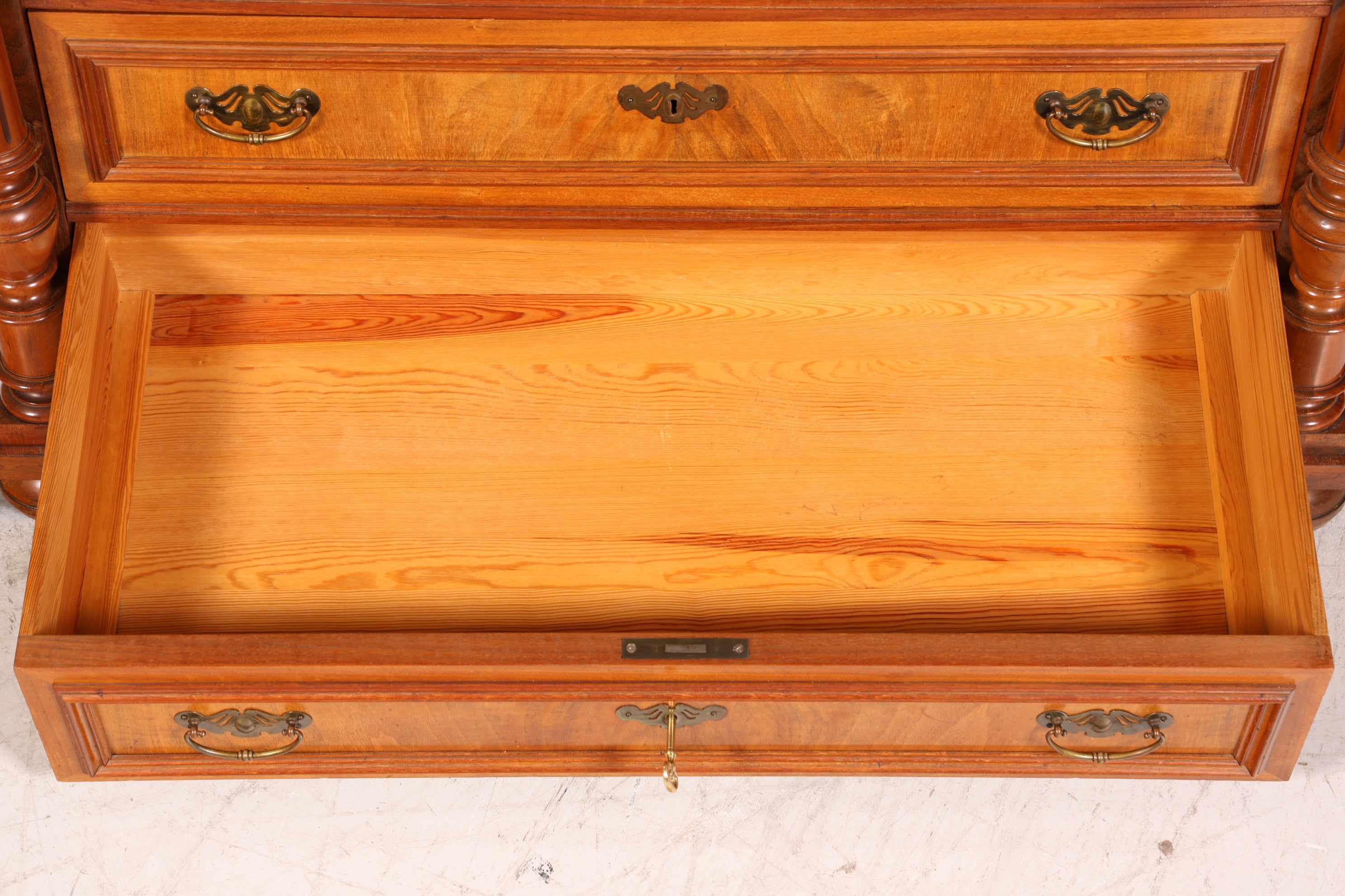 Traumhafte Gründerzeit Kommode Jugendstil Sideboard Antik Schubladenkommode Wäschekommode