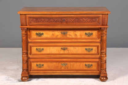 Traumhafte Gründerzeit Kommode Jugendstil Sideboard Antik Schubladenkommode Wäschekommode