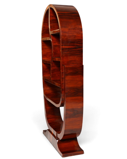 Wunderschönes Art Deco Design Bücherregal Kult Regal Bookshelf