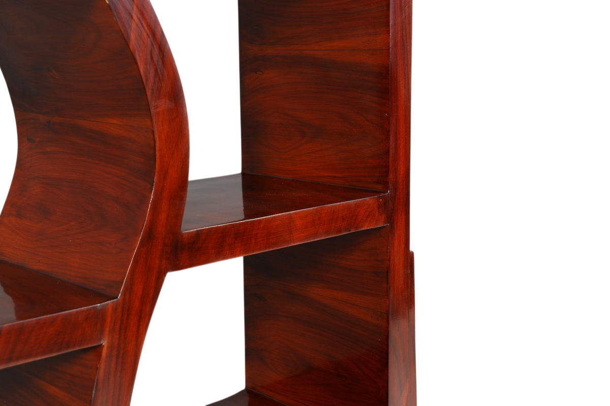 Wunderschönes Art Deco Design Bücherregal Kult Regal Bookshelf