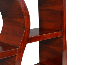Wunderschönes Art Deco Design Bücherregal Kult Regal Bookshelf