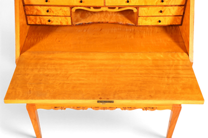 Wunderschöner Sekretär um 1930 Büro Kommode Schreibkommode Kirschholz Schreibtisch