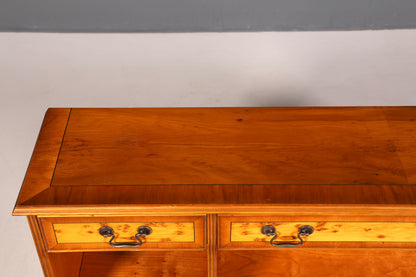 Wunderschönes Englisches Bücherregal Eibe Antik Regal Bookshelf Sideboard Buchablage 60s