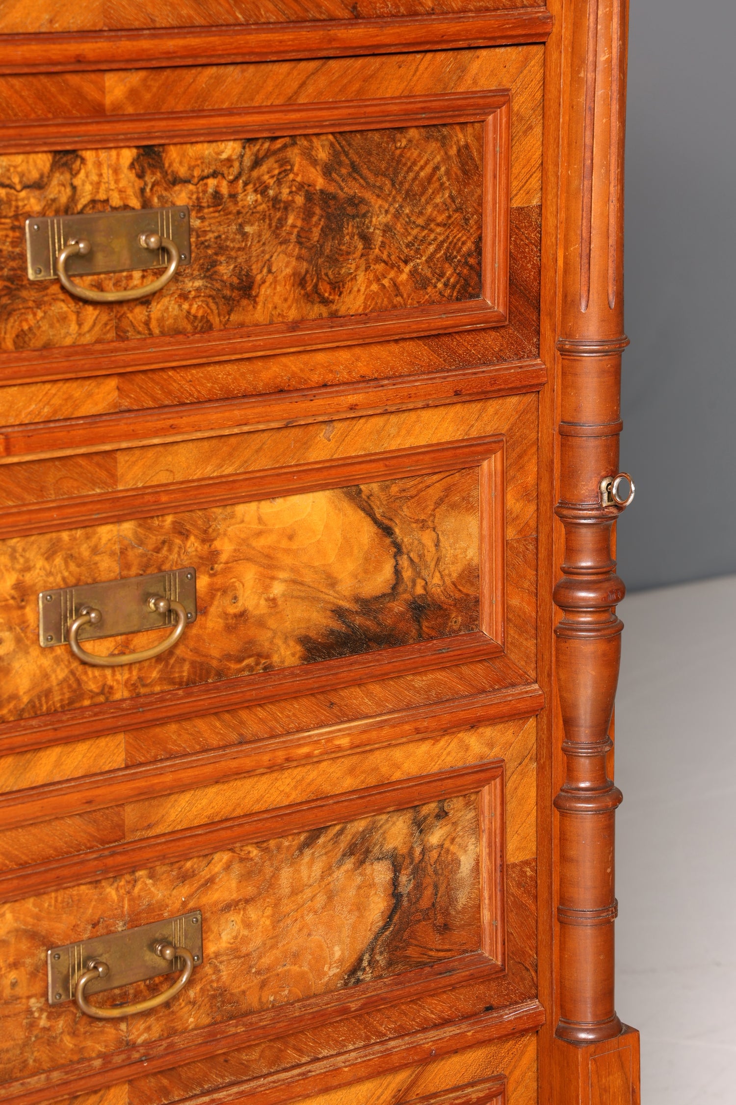 Wunderschönes Gründerzeit Vertiko Louis Philippe Kommode Chiffoniere um 1880 Schubladenkommode