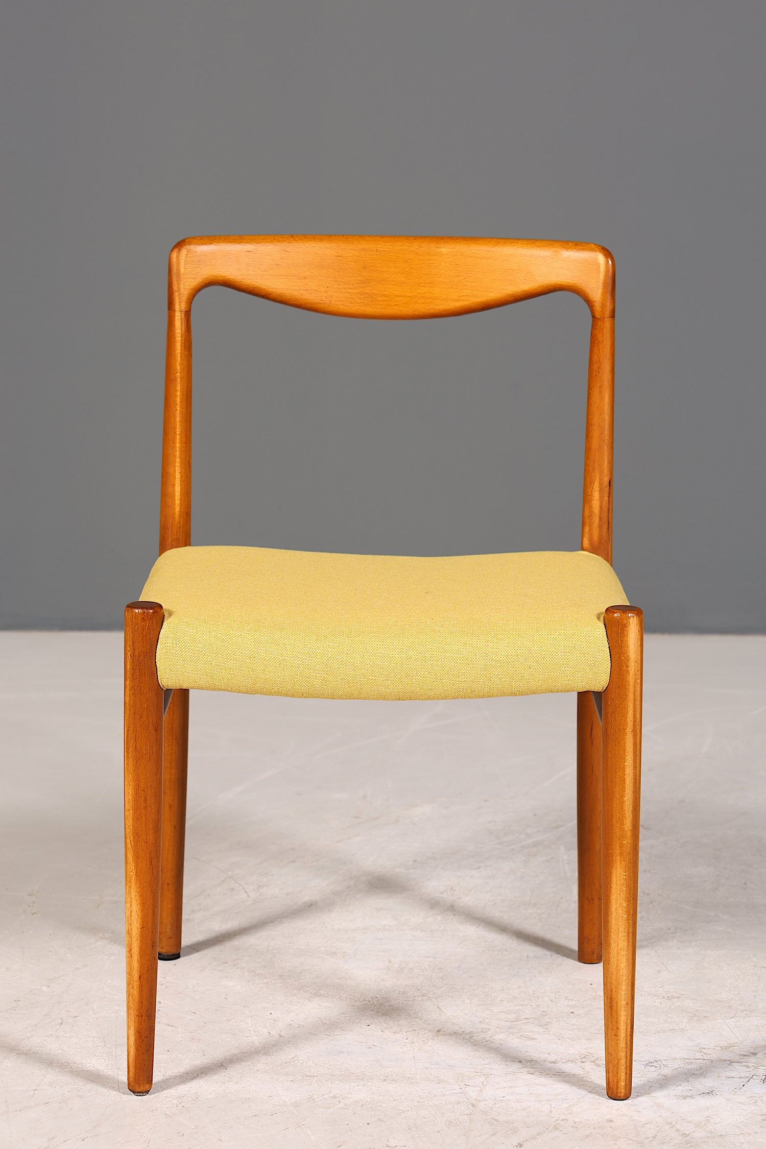 Wunderschöner Mid Century Teak Holz Stuhl Retro Stuhl Danish Design Küchenstuhl Sekretär Stuhl