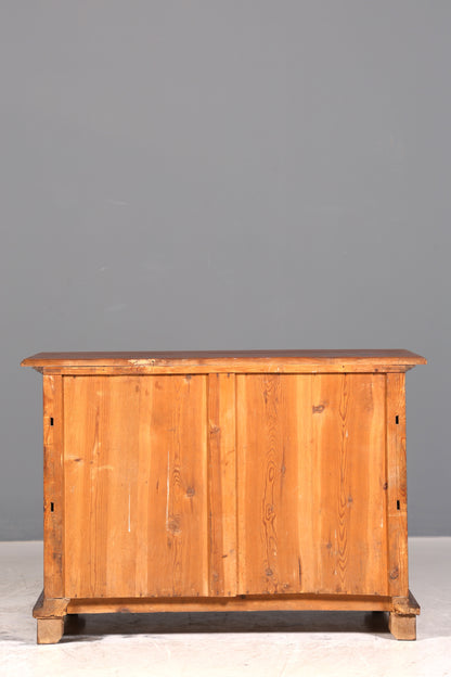 F133 Finish Wunderschöne Gründerzeit Kommode Louis Philippe Nussbaum Schubladen Kommode Sideboard um 1880